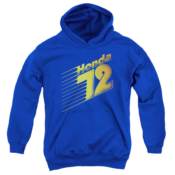 Honda Kids Hoodie '72 Text Gradient Royal Hoody - Yoga Clothing for You