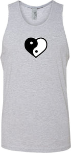 Yin Yang Heart Premium Yoga Tank Top - Yoga Clothing for You