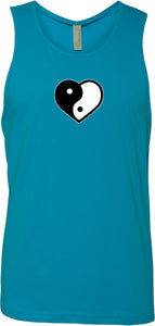 Yin Yang Heart Premium Yoga Tank Top - Yoga Clothing for You