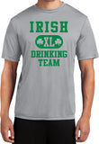 St Patricks Day T-shirt Irish Drinking Team Moisture Wicking Tee - Yoga Clothing for You