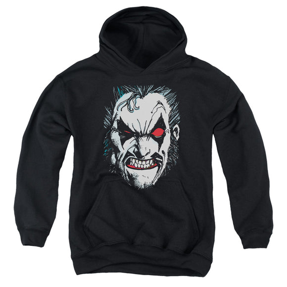 Lobo Kids Hoodie Face Black Hoody - Yoga Clothing for You