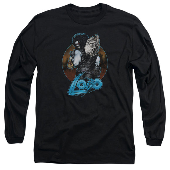 Lobo Long Sleeve T-Shirt Gutrot Black Tee - Yoga Clothing for You