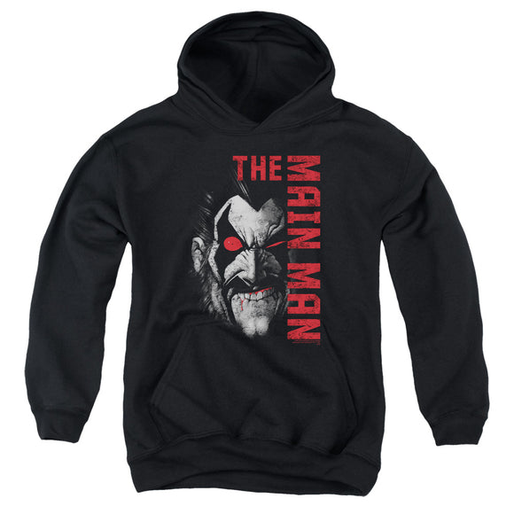 Lobo Kids Hoodie The Main Man Black Hoody - Yoga Clothing for You