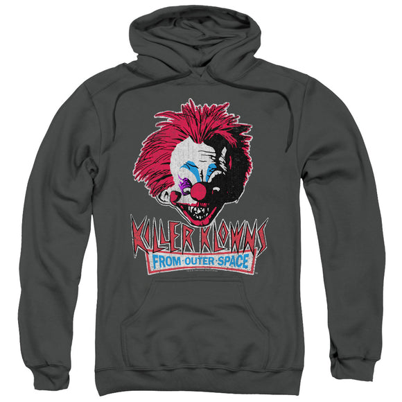 Killer Klowns From Outer Space Hoodie Evil Clown Charcoal Hoody - Yoga Clothing for You