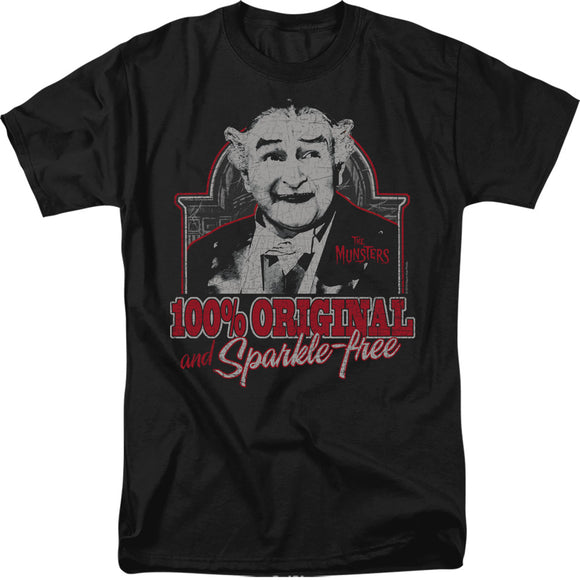 Grandpa Munster Adult Black T-shirt - Yoga Clothing for You