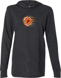 OHM Sun Lightweight Yoga Hoodie Tee Shirt - Yoga Clothing for You