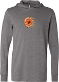 OHM Sun Lightweight Yoga Hoodie Tee Shirt - Yoga Clothing for You