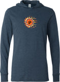 OHM Sun Lightweight Yoga Hoodie Tee Shirt - Yoga Clothing for You