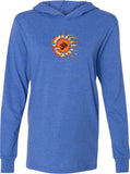 OHM Sun Lightweight Yoga Hoodie Tee Shirt - Yoga Clothing for You