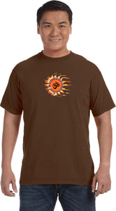 OHM Sun Pigment Dye Yoga Tee Shirt - Yoga Clothing for You