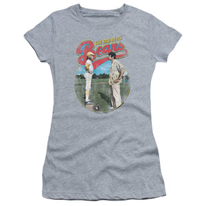 The Bad News Bears Juniors T-Shirt Movie Cover Photo Heather Tee - Yoga Clothing for You