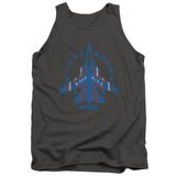 Top Gun Tanktop Maverick F-14 Tomcat Charcoal Tank - Yoga Clothing for You