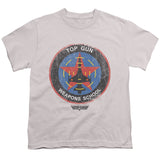 Top Gun Kids T-Shirt Weapons School Silver Tee - Yoga Clothing for You