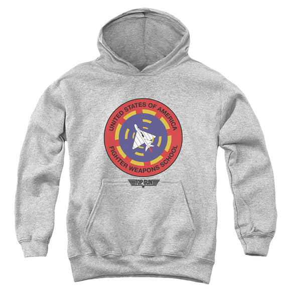 Top Gun Kids Hoodie Fighter Weapons School Heather Hoody - Yoga Clothing for You