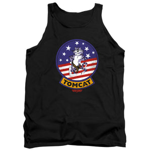 Top Gun Tanktop Tomcat Patch Black Tank - Yoga Clothing for You