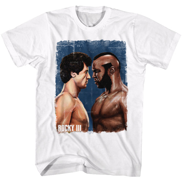 Rocky T-Shirt VS Clubber Lang Painting White Tee - Yoga Clothing for You