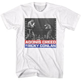 Rocky Creed vs Conlan Boxing White T-shirt