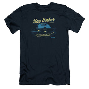 Dexter Slim Fit T-Shirt Bay Harbor Navy Tee - Yoga Clothing for You