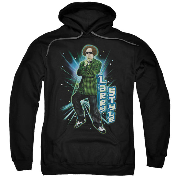 Three Stooges Hoodie Larry Style Black Hoody - Yoga Clothing for You