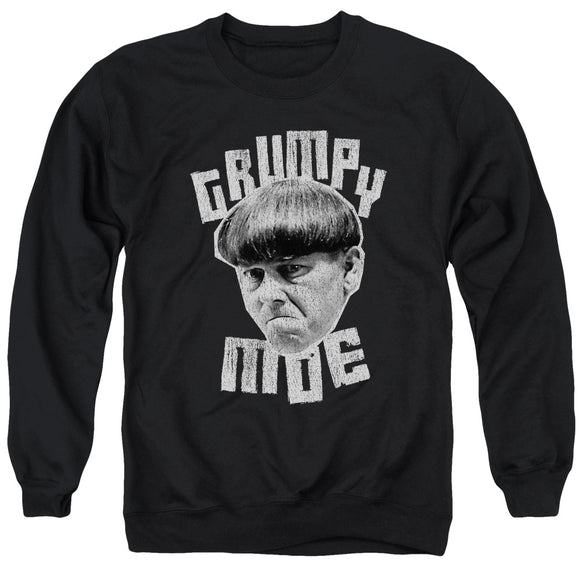 Three Stooges Sweatshirt Grumpy Moe Black Pullover - Yoga Clothing for You
