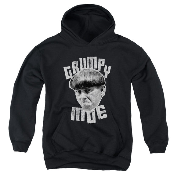 Three Stooges Kids Hoodie Grumpy Moe Black Hoody - Yoga Clothing for You