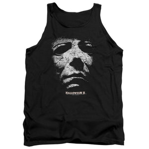 Halloween Tanktop Michael Myers Mask Black Tank - Yoga Clothing for You