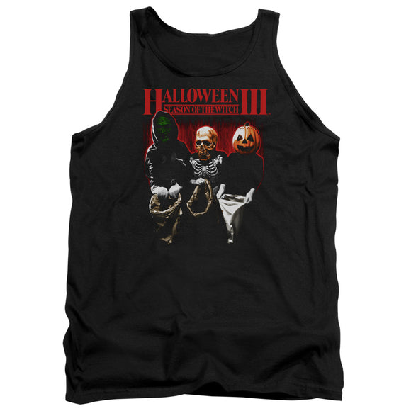 Halloween Tanktop Trick or Treat Black Tank - Yoga Clothing for You