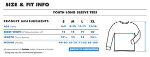 Kids AC/DC T-Shirt Big Balls Song Lyrics Youth Long Sleeve Shirt - Yoga Clothing for You