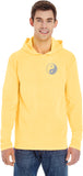 Yin Yang Pocket Print Pigment Hoodie Yoga Tee Shirt - Yoga Clothing for You