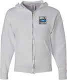 Built Ford Tough Full Zip Hoodie Pocket Print - Yoga Clothing for You