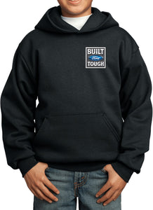 Built Ford Tough Kids Hoodie Pocket Print - Yoga Clothing for You