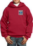 Built Ford Tough Kids Hoodie Pocket Print - Yoga Clothing for You