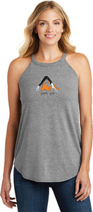 Copy Cat Triblend Yoga Rocker Tank Top - Yoga Clothing for You