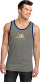 Downward Human 100% Cotton Ringer Yoga Tank Top - Yoga Clothing for You