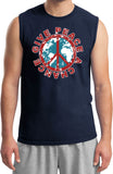 Peace T-shirt Give Peace a Chance Muscle Tee - Yoga Clothing for You