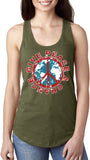 Ladies Peace Tank Top Give Peace a Chance Ideal Tanktop - Yoga Clothing for You