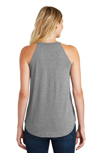 Womens Yoga Tank Top Aum Circle Triblend Tanktop - Yoga Clothing for You