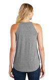 Halloween Pumpkin Sketch Ladies Tri Rocker Tanktop - Yoga Clothing for You