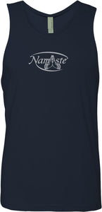 Namaste Big Print Premium Yoga Tank Top - Yoga Clothing for You