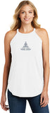 Lotus Pose Triblend Yoga Rocker Tank Top - Yoga Clothing for You