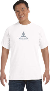 Lotus Pose Pigment Dye Yoga Tee Shirt - Yoga Clothing for You