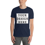 Short-Sleeve Unisex T-Shirt - Upload Your T-shirt Design - Yoga Clothing for You