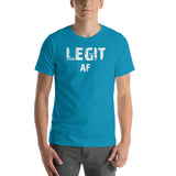 Legit AF Short-Sleeve Mens T-Shirt - Yoga Clothing for You