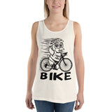 Ladies Penguin Power Bike Cycling Tank Top - Yoga Clothing for You