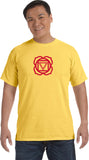 Muladhara Chakra Pigment Dye Yoga Tee Shirt - Yoga Clothing for You