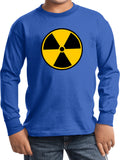 Kids Radiation T-shirt Radioactive Fallout Youth Long Sleeve - Yoga Clothing for You