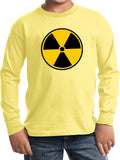 Kids Radiation T-shirt Radioactive Fallout Youth Long Sleeve - Yoga Clothing for You