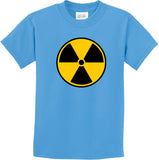 Kids Radiation T-shirt Radioactive Fallout Symbol Youth Tee - Yoga Clothing for You