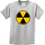 Kids Radiation T-shirt Radioactive Fallout Symbol Youth Tee - Yoga Clothing for You