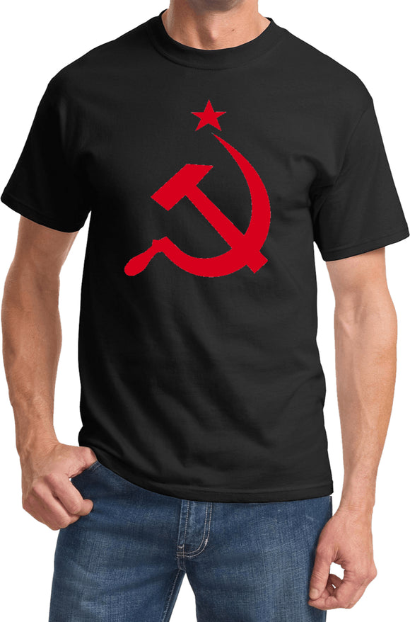 Soviet Union T-shirt Red Hammer and Sickle Tee - Yoga Clothing for You